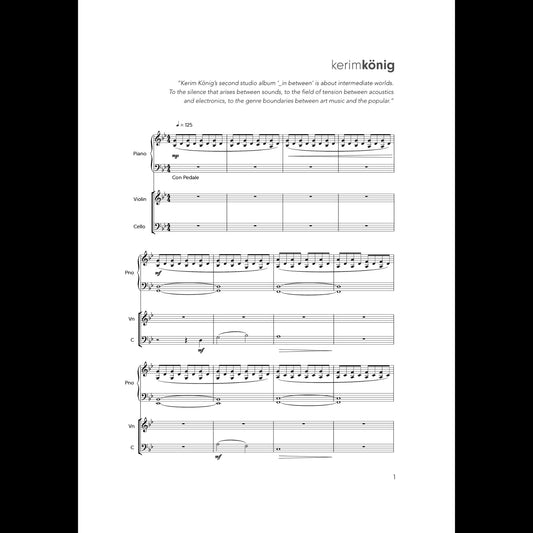 Kerim König - Reflections (Sheet Music)