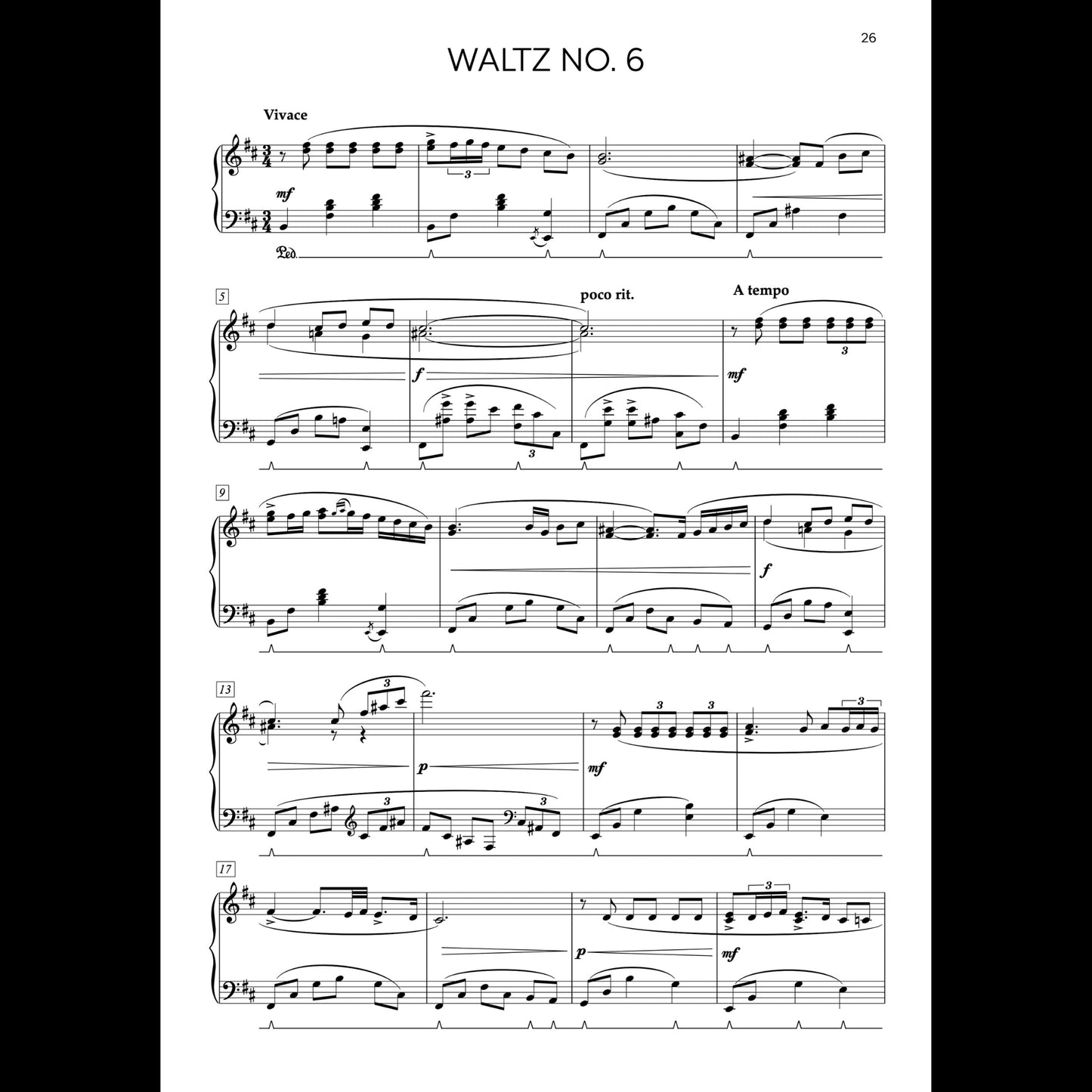 Kerim König - Waltzes (Sheet Music)